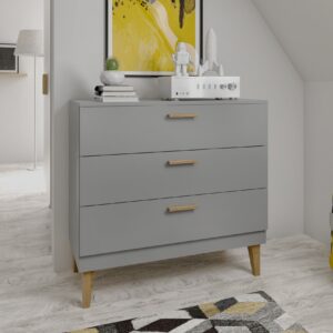 Chest of Drawers Kubi – Grey