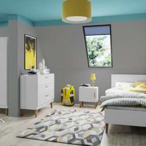 Chest of Drawers Kubi – White