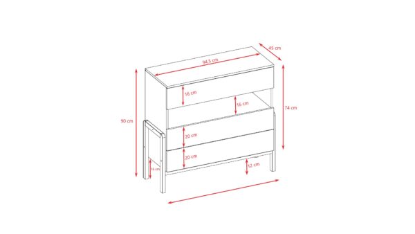 Chest of Drawers Victor