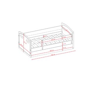 Children’s Bed Julia – White