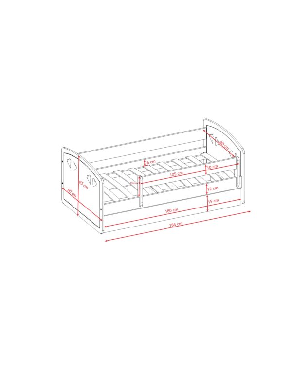 Children’s Bed Julia – White
