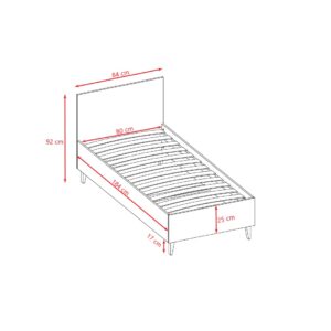 Children’s Bed Kubi – Grey