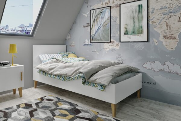 Children’s Bed Kubi – White