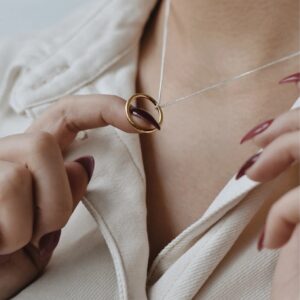 Circle Necklace – Gold