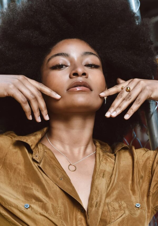 Circle Necklace – Gold