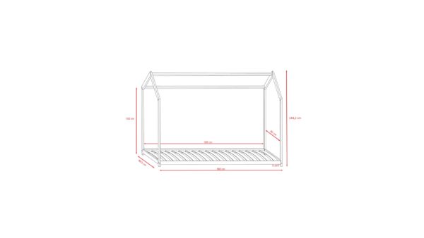 House Bed Bella – White