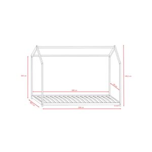House Bed Bella – White