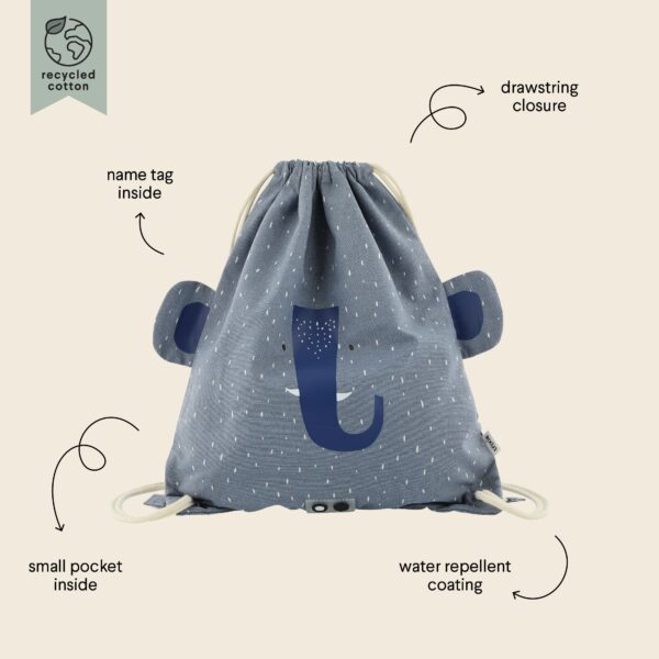 Drawstring Bag – Mrs. Elephant