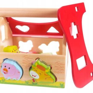 Farmhouse Shape Sorter With Animals