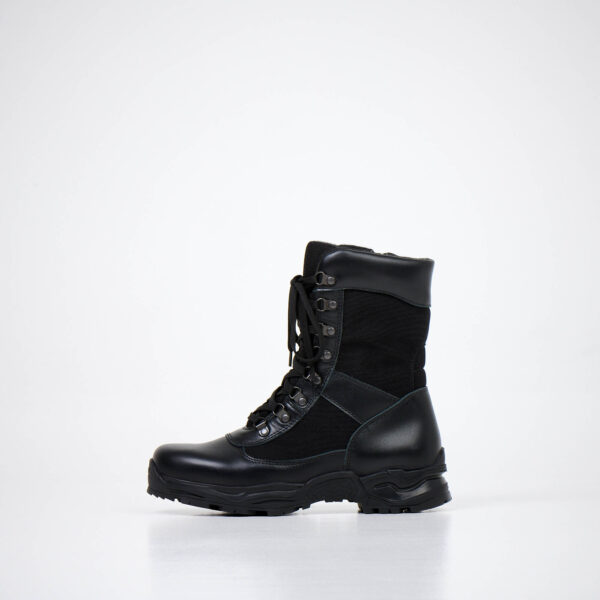 590 Desert Boots with Zipper – Black