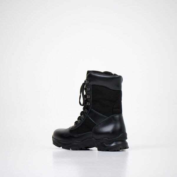 590 Desert Boots with Zipper – Black
