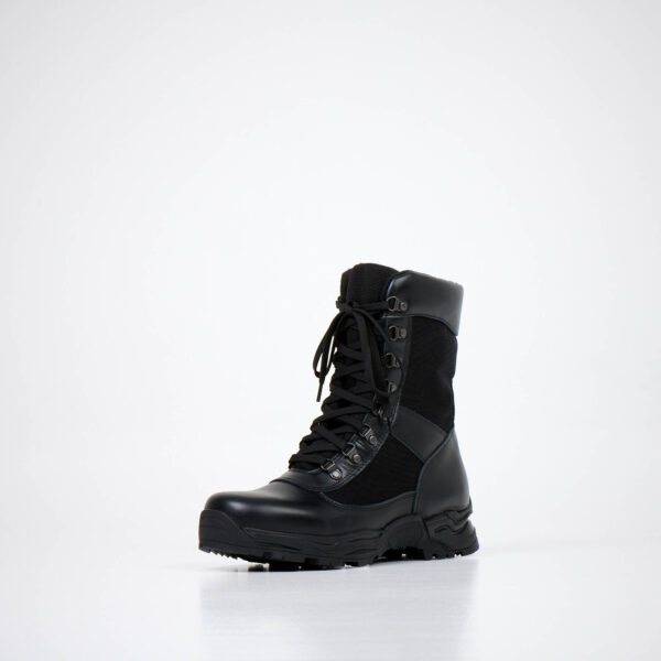 590 Desert Boots with Zipper – Black