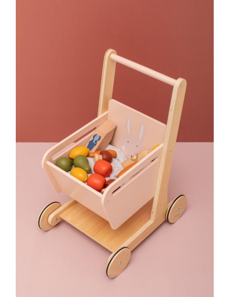 Wooden Shopping Cart – Mrs. Rabbit