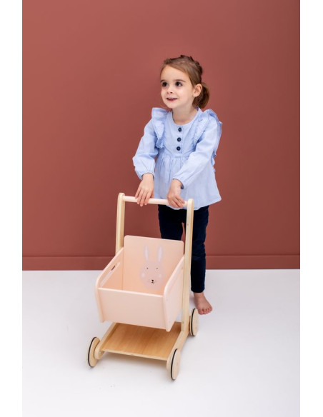 Wooden Shopping Cart – Mrs. Rabbit
