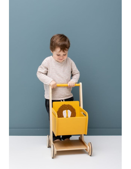Wooden Shopping Cart – Mr. Lion