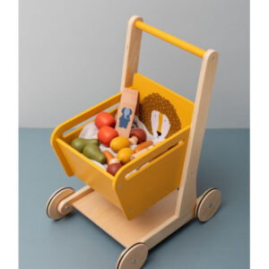Wooden Shopping Cart – Mr. Lion