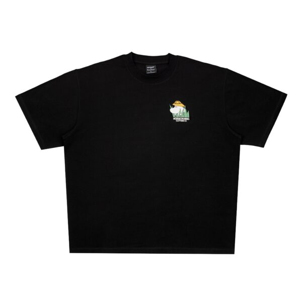 Moomin Jungle Heavy Unisex T-shirt – Black