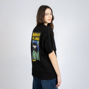 Moomin Jungle Heavy Unisex T-shirt – Black