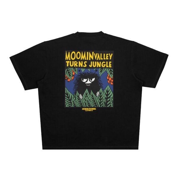 Moomin Jungle Heavy Unisex T-shirt – Black