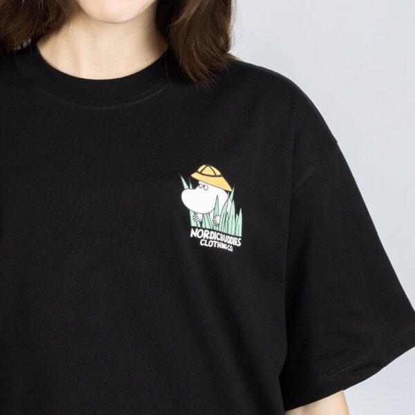 Moomin Jungle Heavy Unisex T-shirt – Black