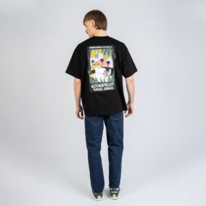 Moomin Jungle Heavy Unisex T-shirt – Black