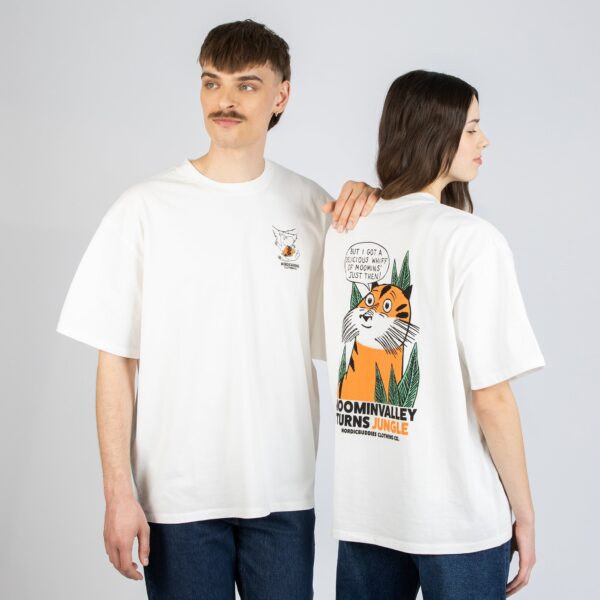 Moomin Jungle Heavy Unisex T-shirt – White
