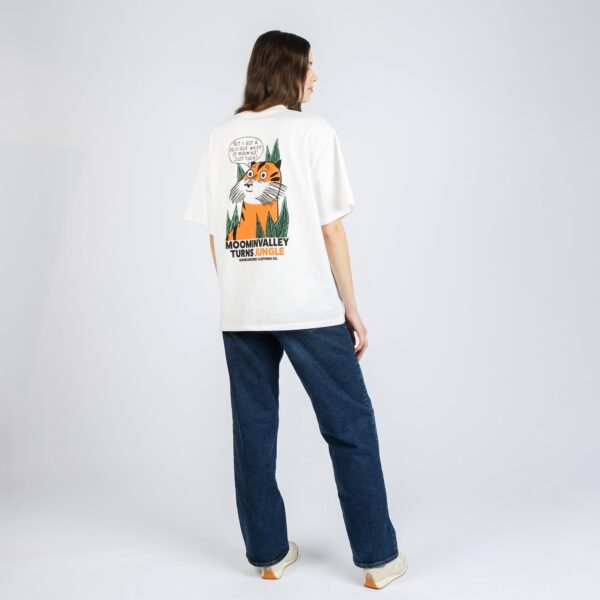 Moomin Jungle Heavy Unisex T-shirt – White