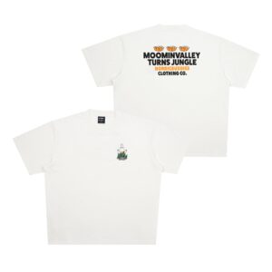 Moomin Jungle Heavy Unisex T-shirt – White