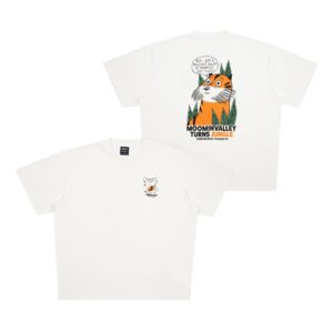 Moomin Jungle Heavy Unisex T-shirt – White