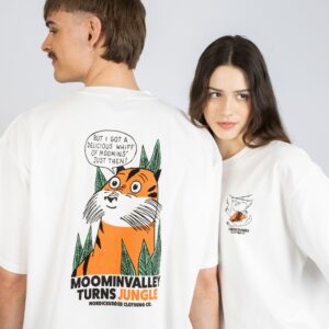 Moomin Jungle Heavy Unisex T-shirt – White