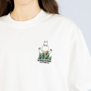 Moomin Jungle Heavy Unisex T-shirt – White