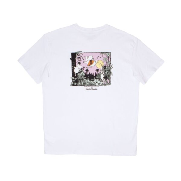 Moomintroll Jungle Heavy Unisex T-shirt – White