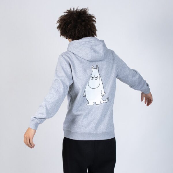 Moomintroll’s Temper Hoodie Unisex – Grey