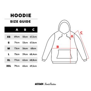 Moomintroll’s Temper Hoodie Unisex – Grey