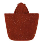 Hooded Bathing Poncho for Kids - Mr. Monkey