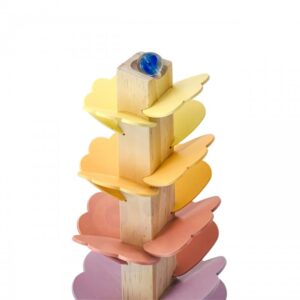 Musical Rainbow Wooden Ball Track