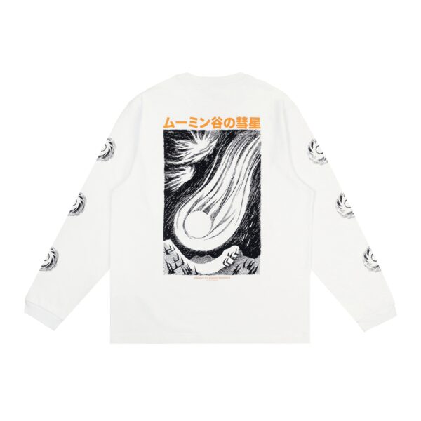 Novels Longsleeve Shirt With Cuffrib Unisex – White