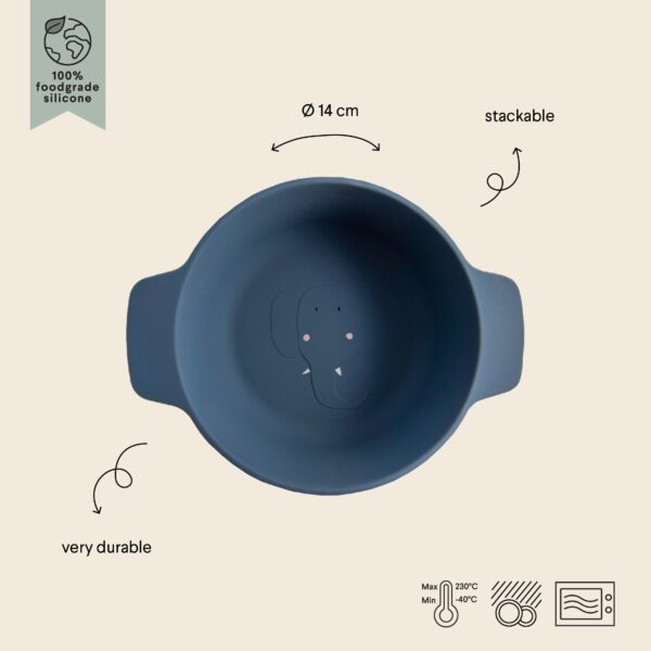 Silicone Bowl for Kids – Mrs. Elephant