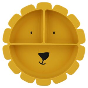 Silicone Divided Suction Plate for Kids – Mr. Lion