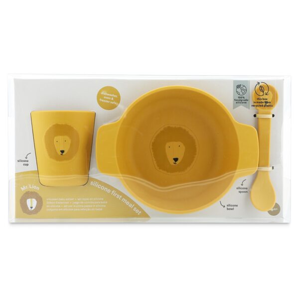 Silicone First Meal Set for Kids – Mr. Lion