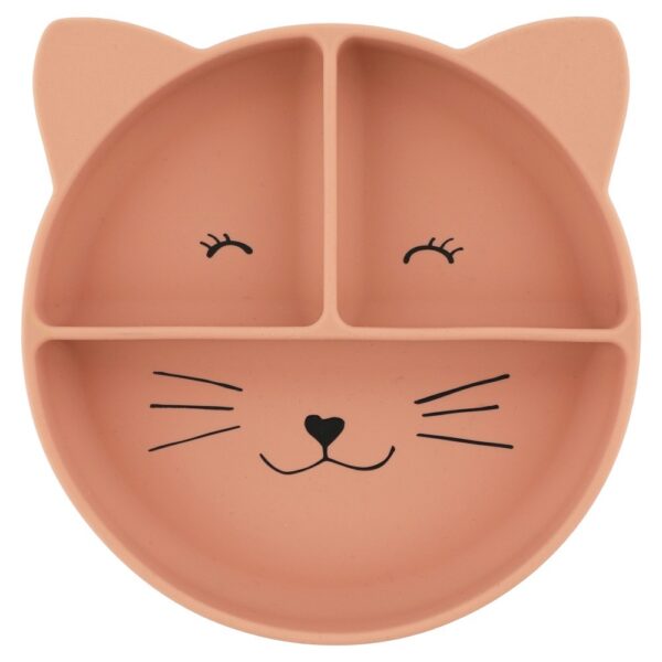Silicone Divided Suction Plate for Kids – Mrs. Cat