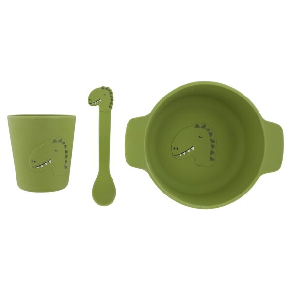 Silicone First Meal Set for Kids – Mr. Dino