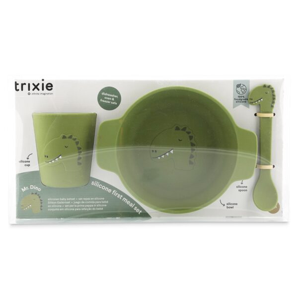 Silicone First Meal Set for Kids – Mr. Dino