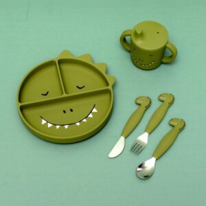 Silicone Sippy Cup – Mr. Dino