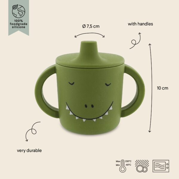 Silicone Sippy Cup – Mr. Dino