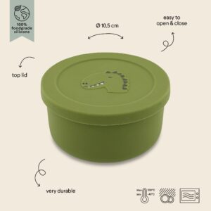 Silicone Snack Container with Lid – Mr. Dino