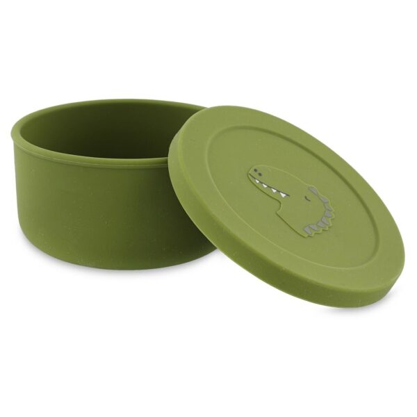 Silicone Snack Container with Lid – Mr. Dino