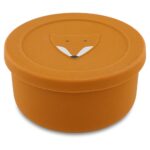 Silicone Snack Container with Lid - Mr. Fox