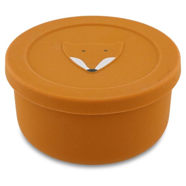 Silicone Snack Container with Lid – Mr. Fox