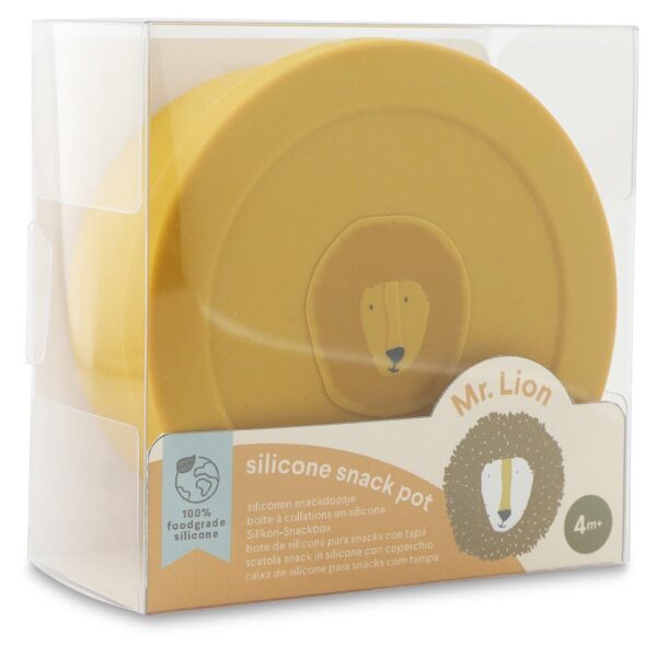 Silicone Snack Container with Lid – Mr. Lion